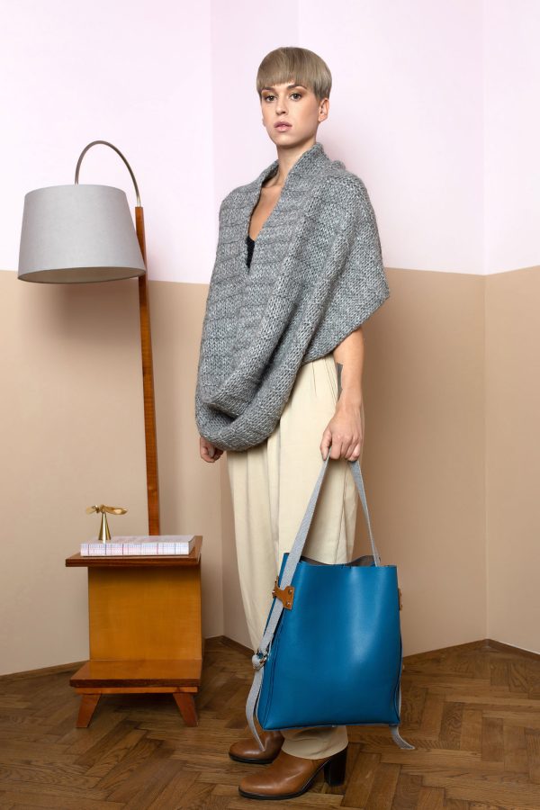 big rope tote | all black - Image 5