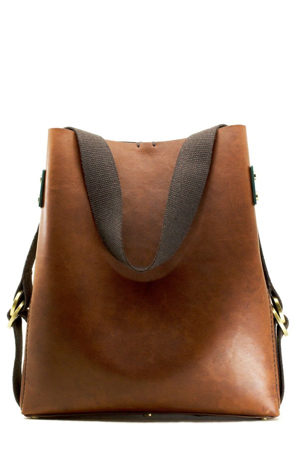 big rope tote | brown