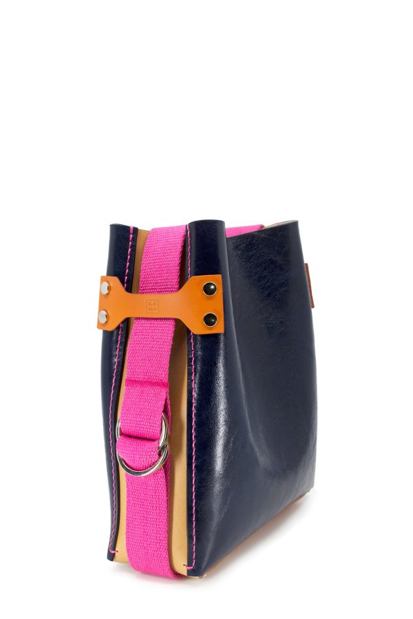 midi rope tote | tamno plava - Slika 3