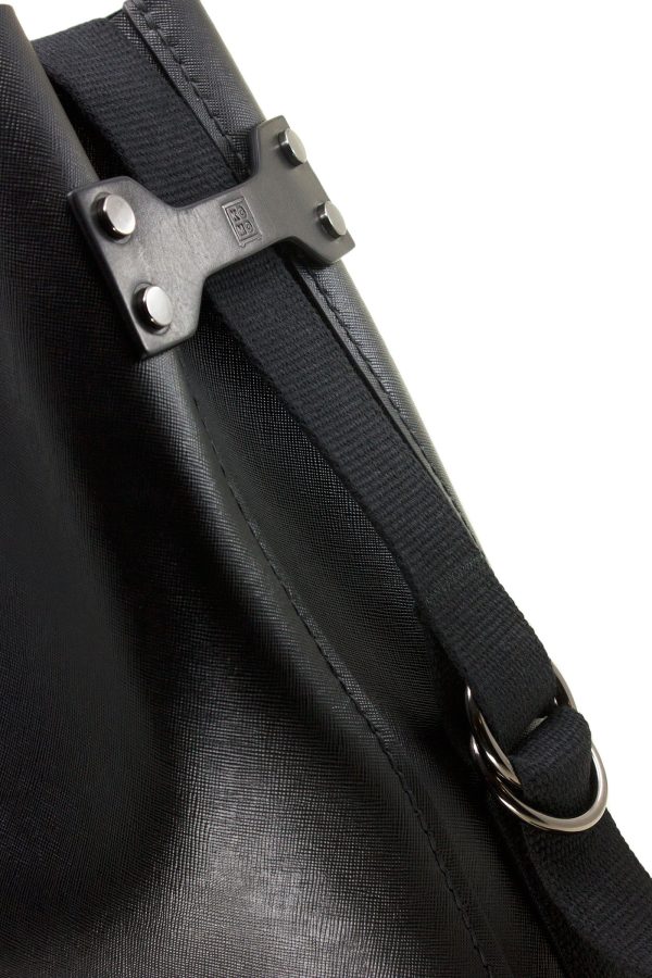 big rope tote | all black - Image 2
