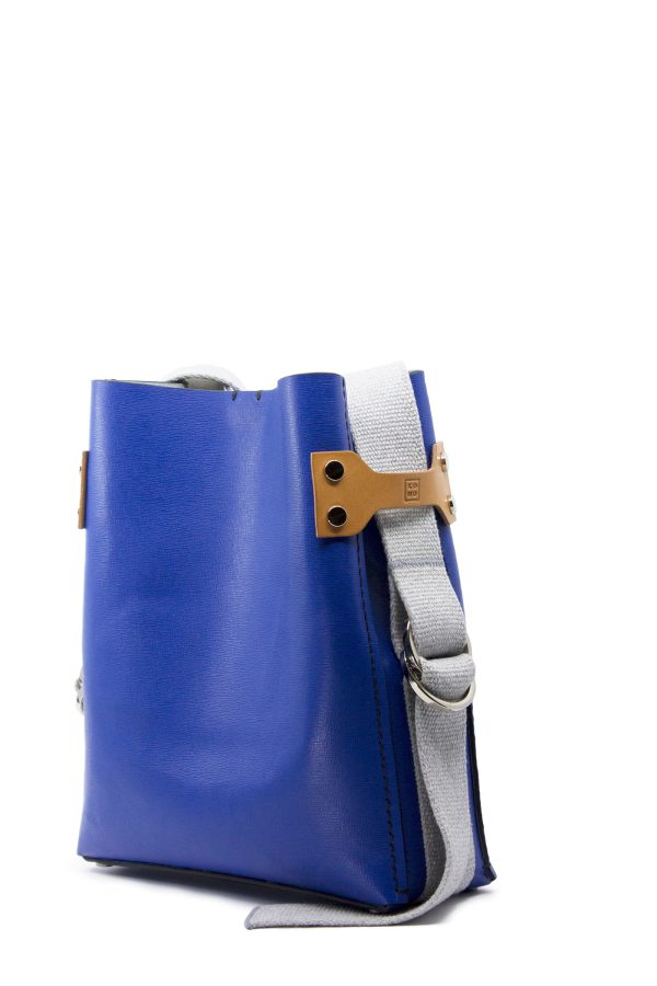 midi rope tote | electric blue - Image 2