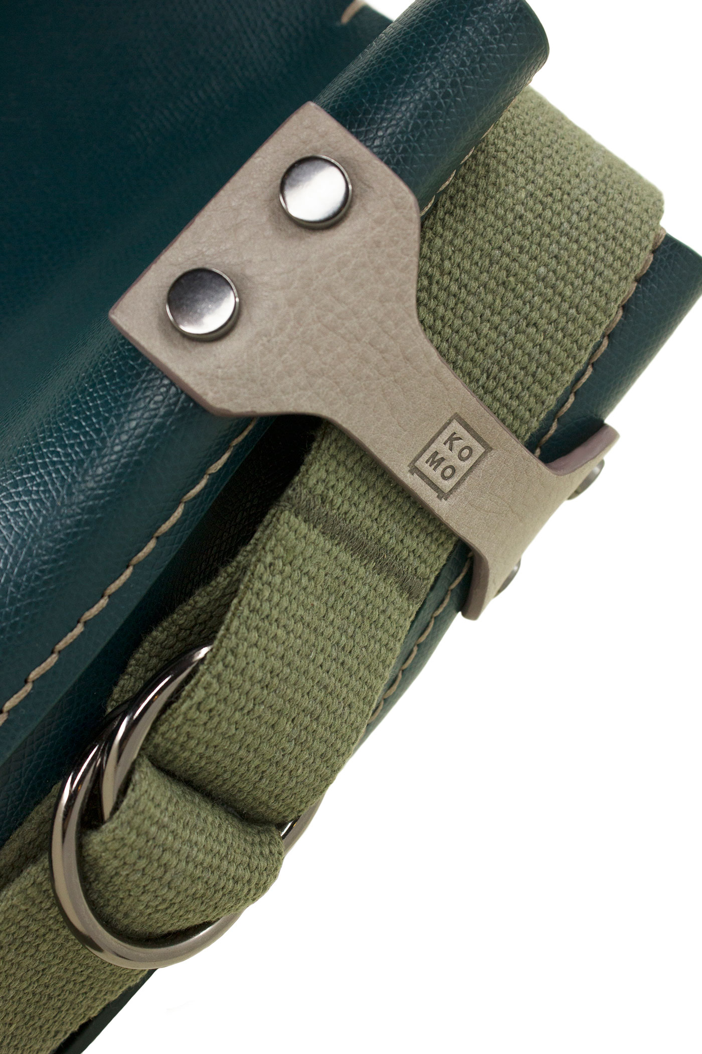 small rope tote | petrolej zelena - Slika 3