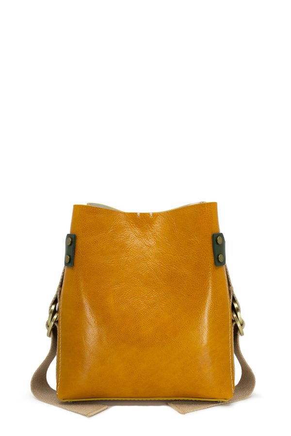midi rope tote | žuta - Slika 2