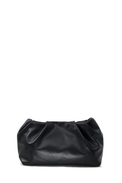 slouchy clutch | black